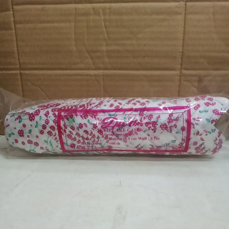 Diva Tulip Cake Cases Cup Muffin Kertas Kue Bolu Kukus 8 cm