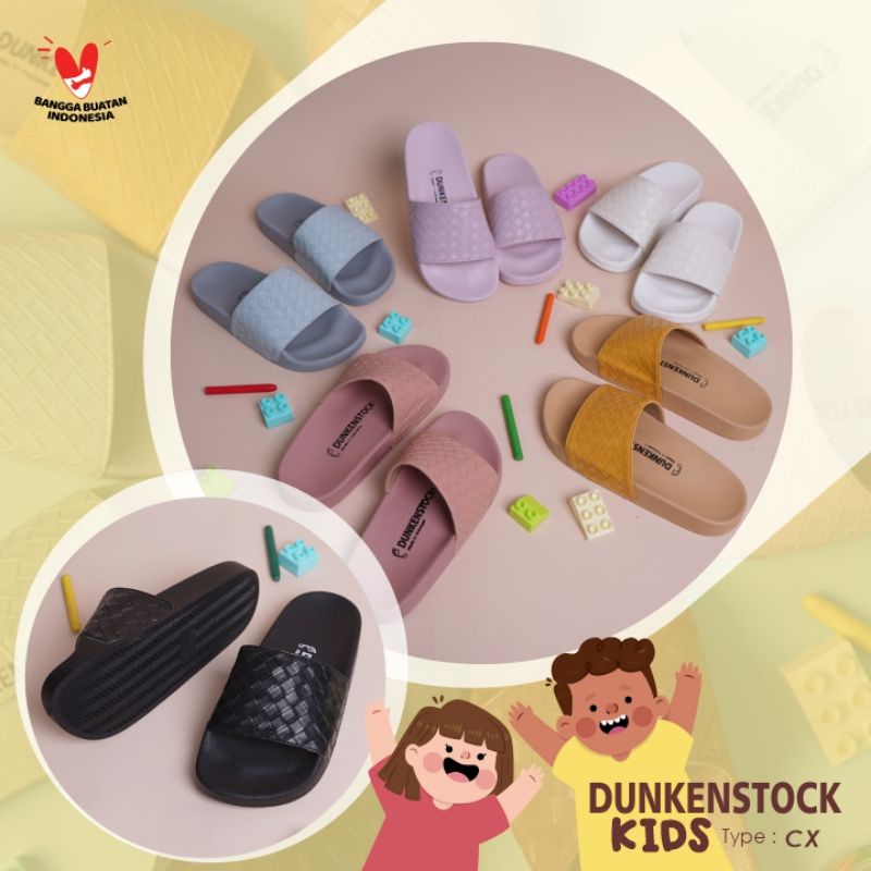 dunkenstock kids cx 31-35/sandal anak dunken kids cx