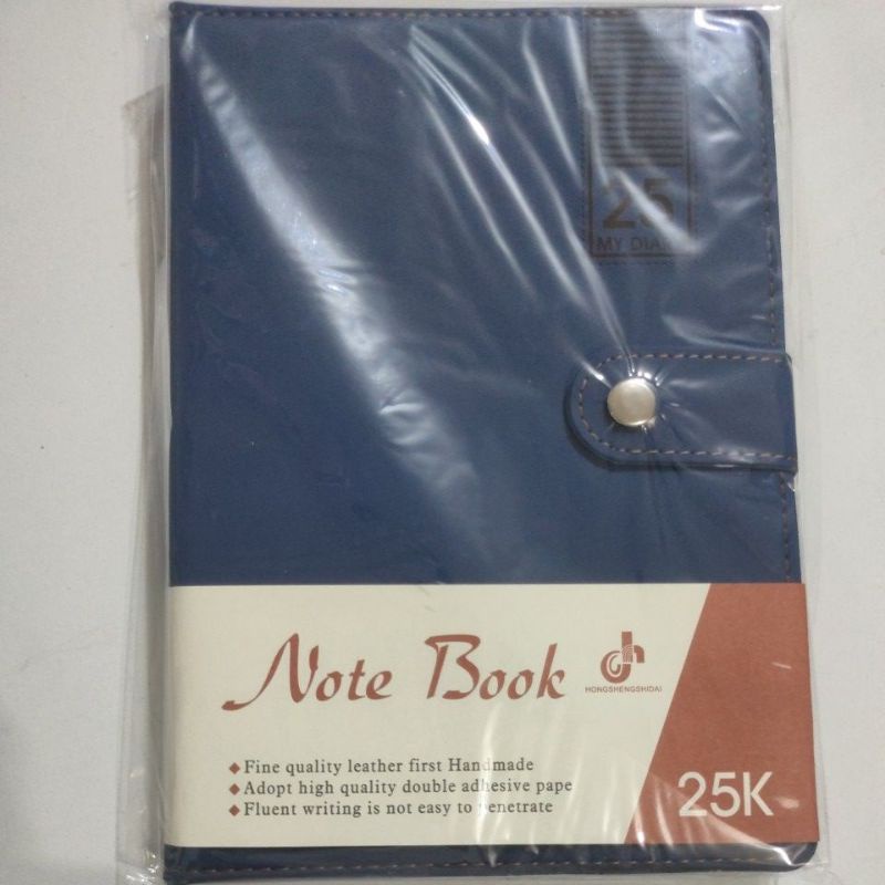 Buku agenda berkancing