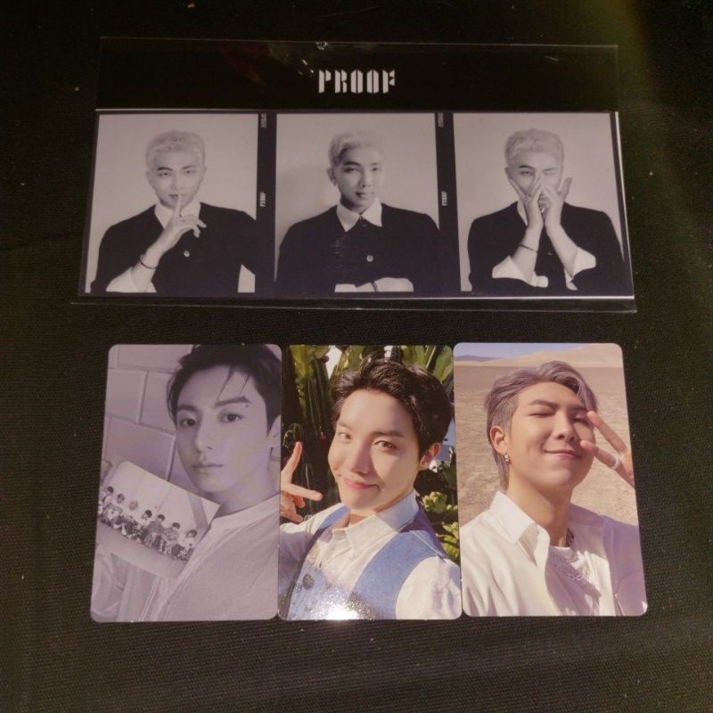 READY STOCK Album Proof Random Photocard POB Tryptich Jungkook Jhope RM Namjoon BTS