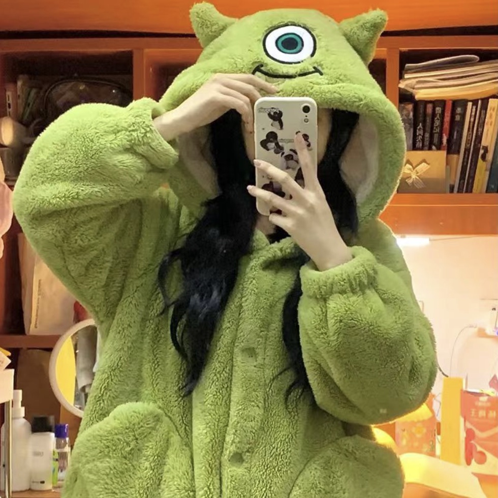 MIKE DASTER KOSTUM ONESIE BAJU TIDUR PIYAMA KIGURUMI