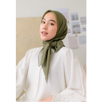 PARIS HIJAB PREMIUM POLOS/JILBAB SEGI EMPAT PARIS PREMIUM POLOS BAHAN VOAL