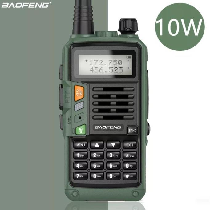 HT UV-S9 PLUS UHF VHF Dual Band Walkie Talkie 10W - 50 KM