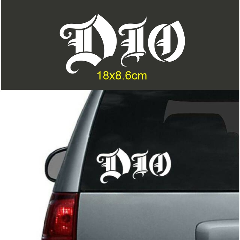 Stiker Mobil Band Dio - Car Decal Sticker