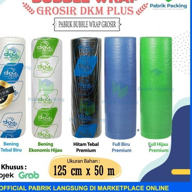 

PLASTIK BUBBLE WRAP HITAM TEBAL 125 CM x 50 M DELKOMAS