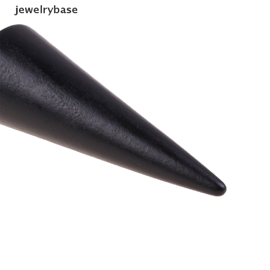 Rak Stand Holder Penyimpanan Perhiasan Cincin Warna Hitam Gaya Vintage