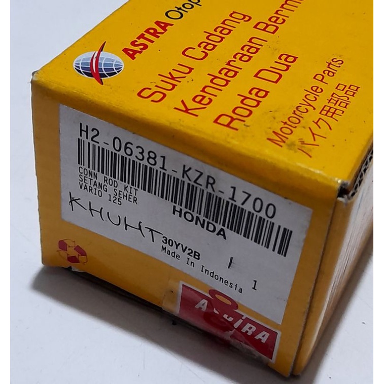 SETANG SEHER KZR ORI ASTRA ASPIRA VARIO 125 FI ESP