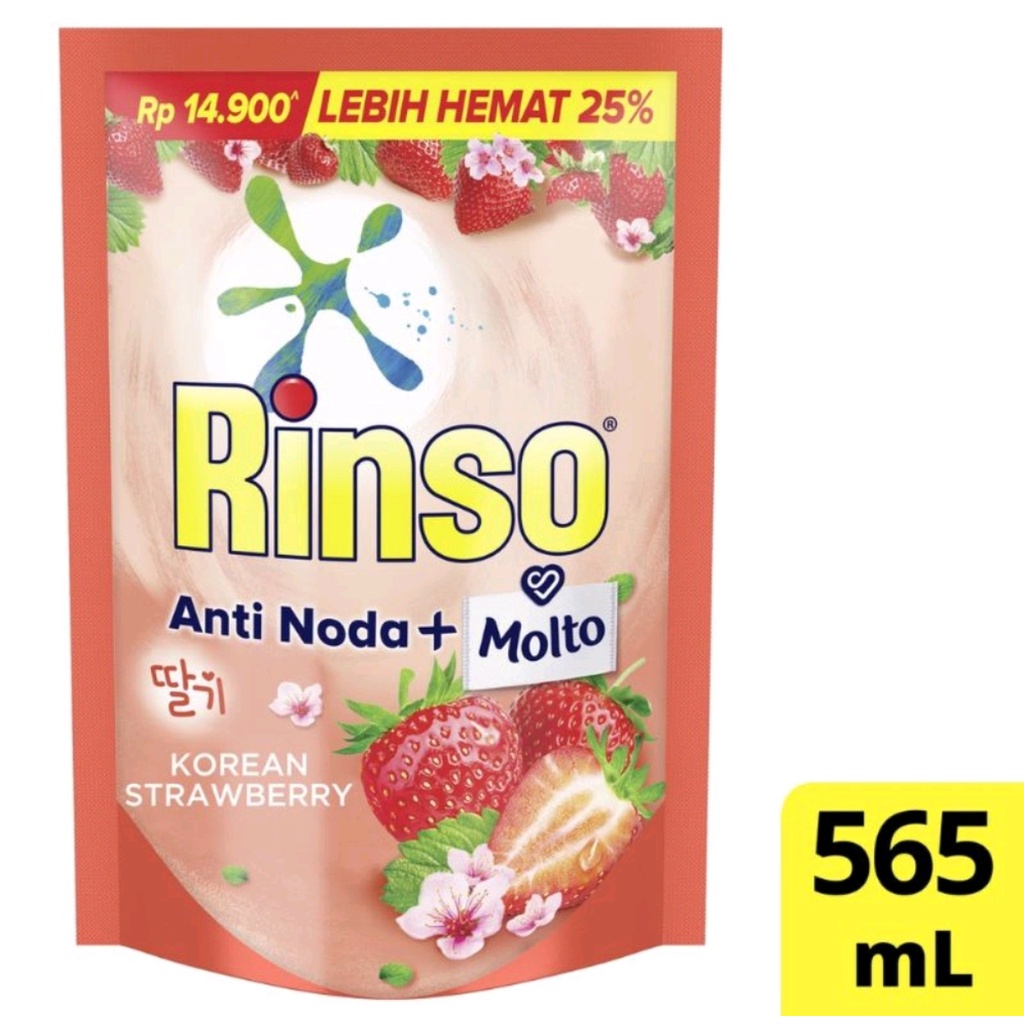 Rinso Molto Detergen Cair 565ml