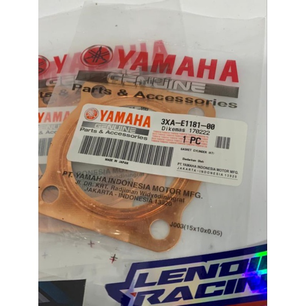 Paking Head Boring Fiz r Original Yamaha Fizr Fiz Force1 Free Sticker