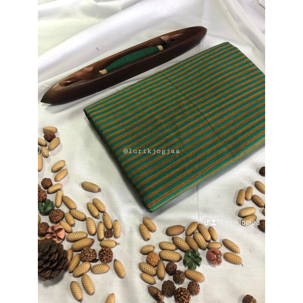 kain hijau kuning gold harga per 1 meter