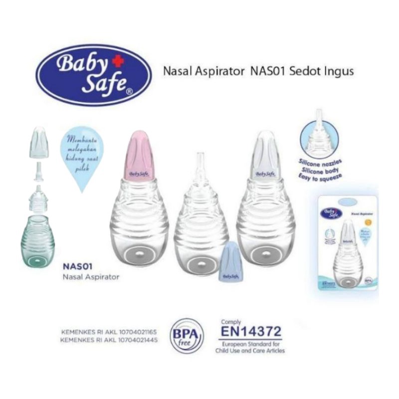 Baby Safe Nasal Aspirator NAS01