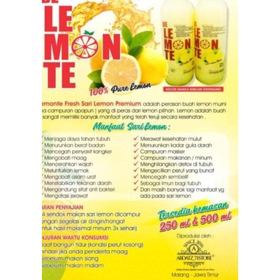 

✈ [ Beli 5 Gratis 1 ] ! Fresh Sari Lemon Premium De Lemonte 250 Ml ! ! ㄷ
