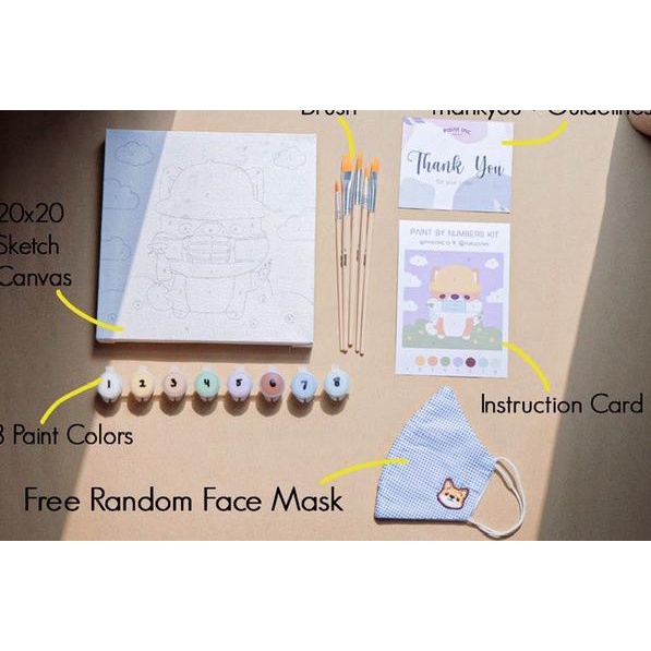 

Paint by Numbers Kit: Paintinc ID X Fuku 2.0. | Painting Kit | Hampers