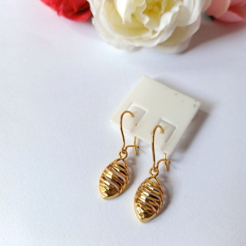 Anting xuping lapis emas wanita