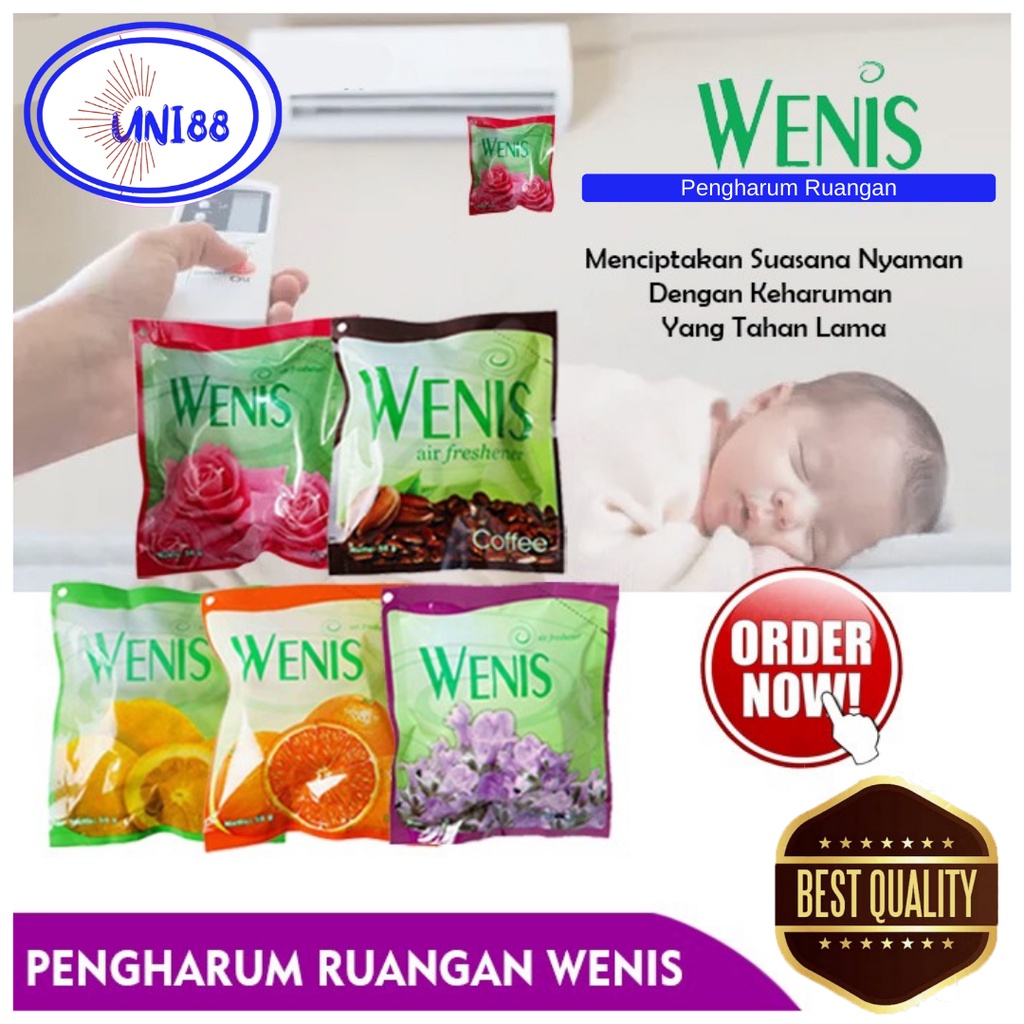 Pengharum Ruangan Pengharum Gantung Wenis Air Freshener Pengharum Ruangan AC Pewangi Kipas Kamar Tid