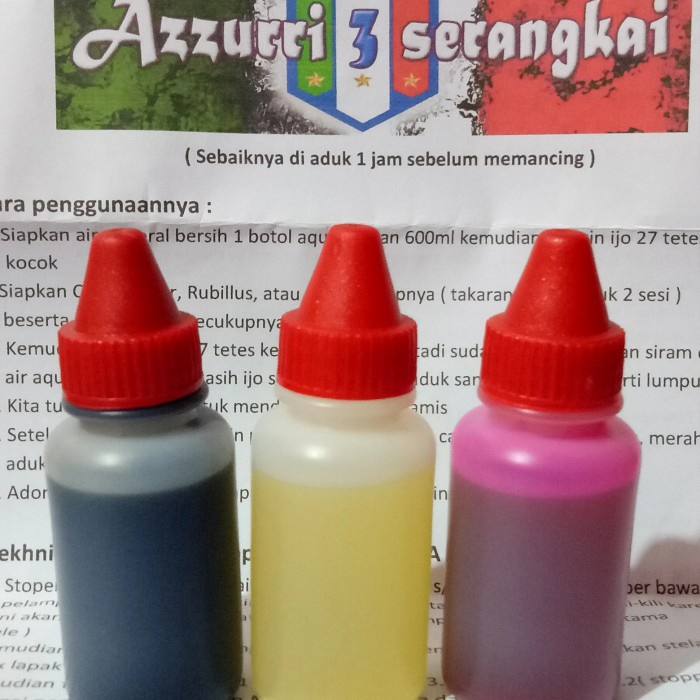 Umpan Pancing Essen Azzuri 3 Serangkai