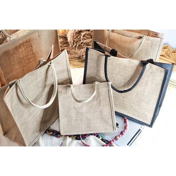 Tas goni polos / jute bag polos - Square