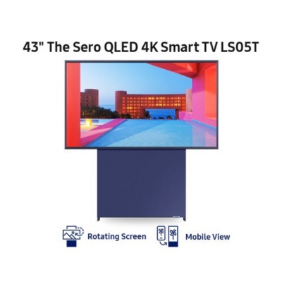 Samsung 43'' The Sero QLED 4K Smart TV QA43LS05T GARANSI RESMI Berkualitas