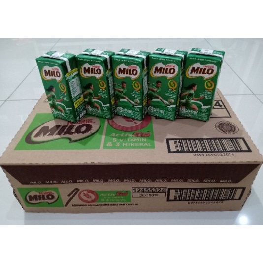 Minuman Susu Milo Kotak 180ml