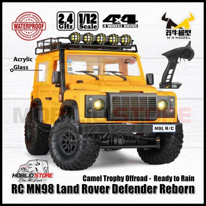 Promo Rc Mn98 Cross 4X4 Waterproof Camel Trophy Full Propo Rtr Crawler 1/12