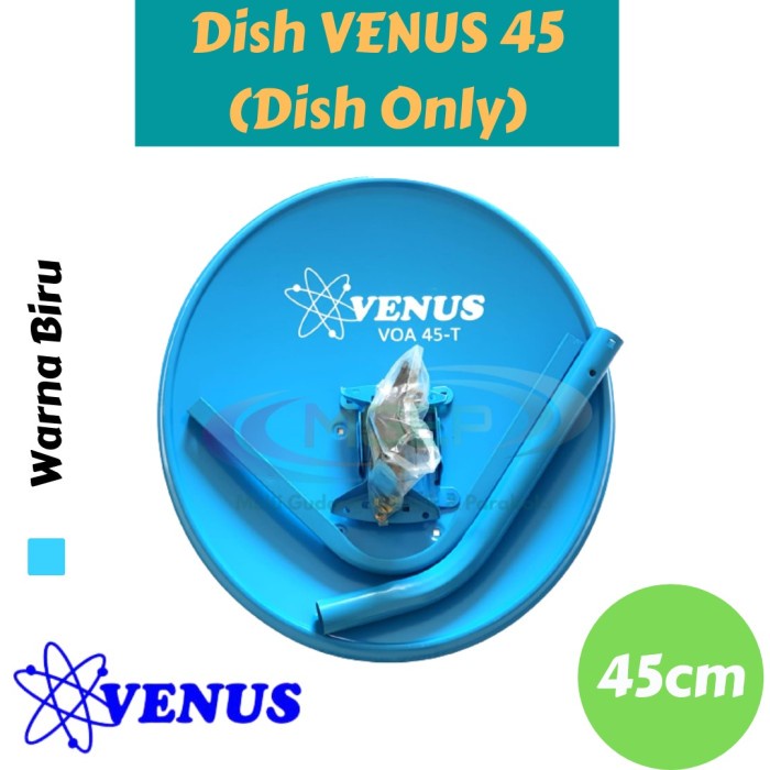 Dish Parabola Venus 45 Cm Hanya Dish Tanpa Lnb Dan Kabel