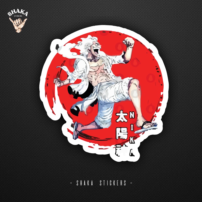 

Stiker Anime One Piece Luffy Gear 5 Keren Murah Anime Wibu Stiker HP Sticker Tumblr Scrapbook Laptop