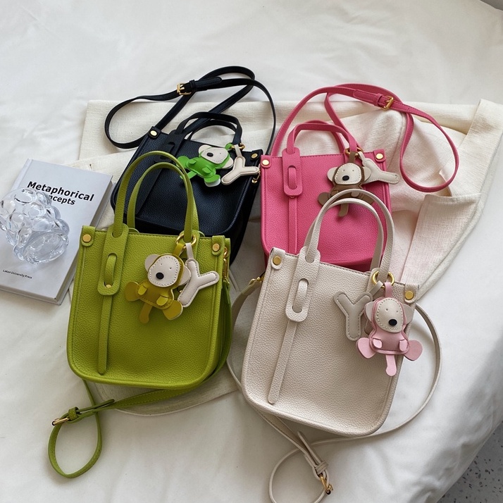 ( 2PC 1KG ) GTBI998880303  New Arrival  !!!  Tas Selempang  Tas Wanita Import  Premium Terbaru+boneka