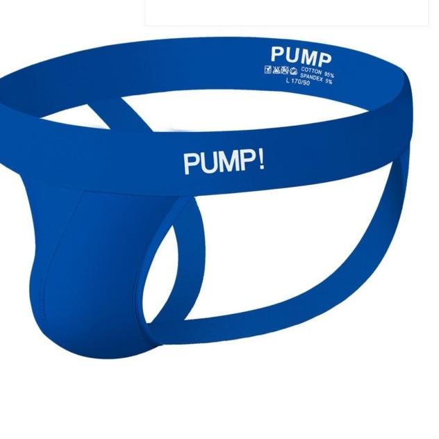 Celana Dalam Pria Jock Strap PUMP jockstrap Pump Solid color editon - Merah Muda, XL
