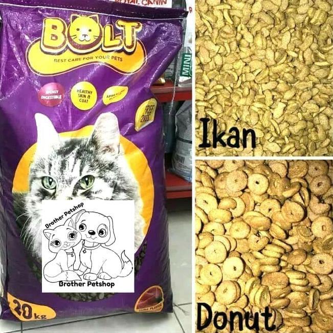 PROMO Makanan Kucing Bolt 5 kg Cat Food Bolt CatFood 5kg Murah