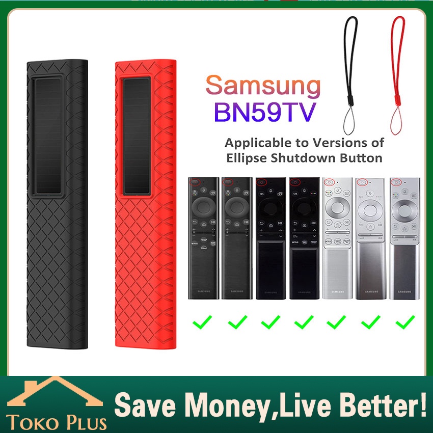 Sarung Remote Samsung Smart TV Silicone Dustproof  Cover Remote Samsung Smart TV Cover Protective Ca