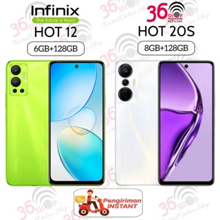 Infinix Hot 12 + Infinix Hot 20s [6GB+128GB] [8GB+128GB] Garansi Resmi Infinix 1 Tahun