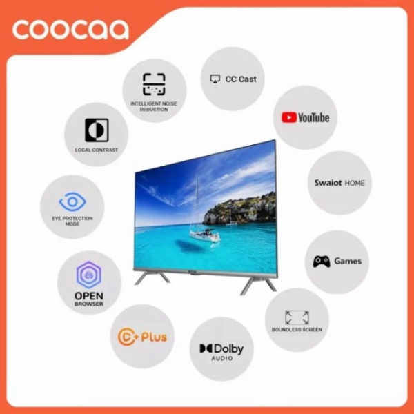 LED TV 43 INCH COOCAA 43S3U 43S3U SMART TV 43 Promo