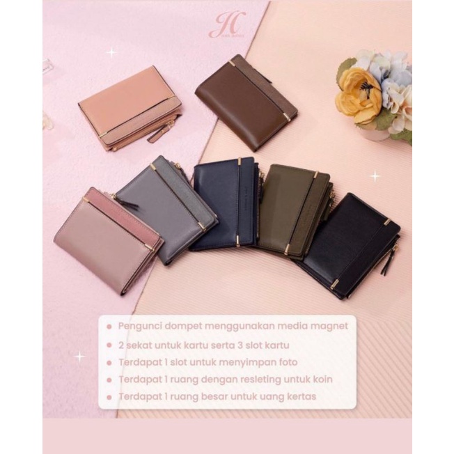 Dompet Xavier wallet Plus by jims honey/ jims honey original/ dompet lipat/ dompet kecil