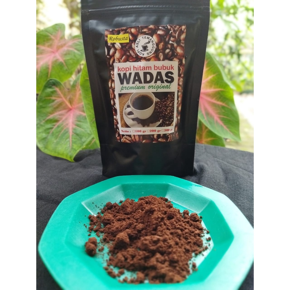 

Kopi Wadas Robusta Bubuk Halus 100 gr Premium Original