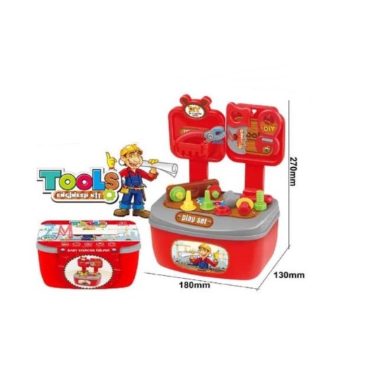 

Unik MAINAN ANAK MINI TOOLS ENGINEER KIT PLAYSET TOOL BABY EXERCISE HELPER Murah