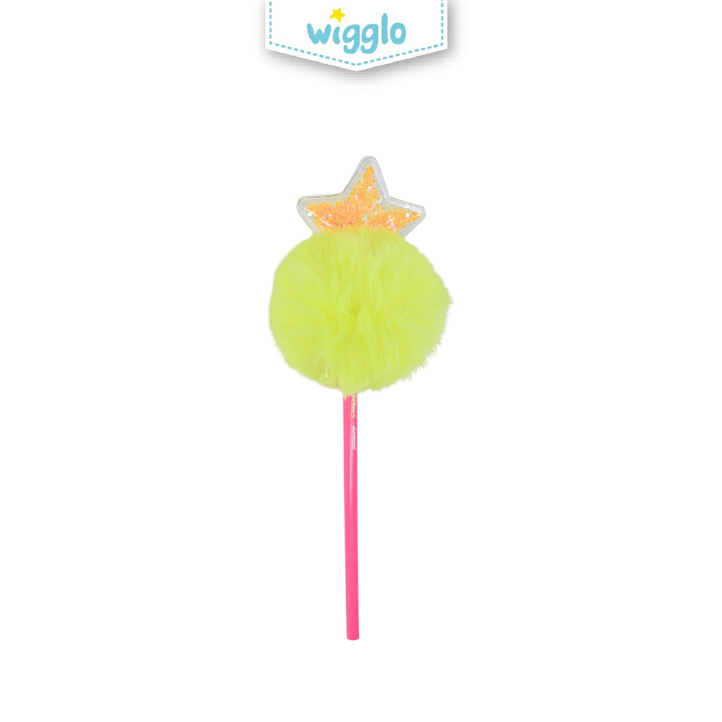 

Wigglo Star Topper Pom-Pom Happy Pencil