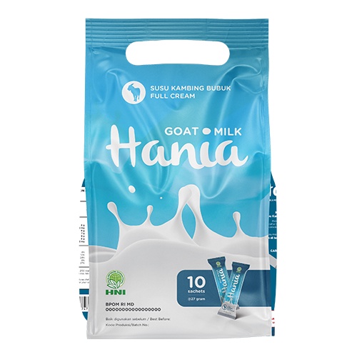 

Hania Susu Kambing Full Cream HNI HPAI