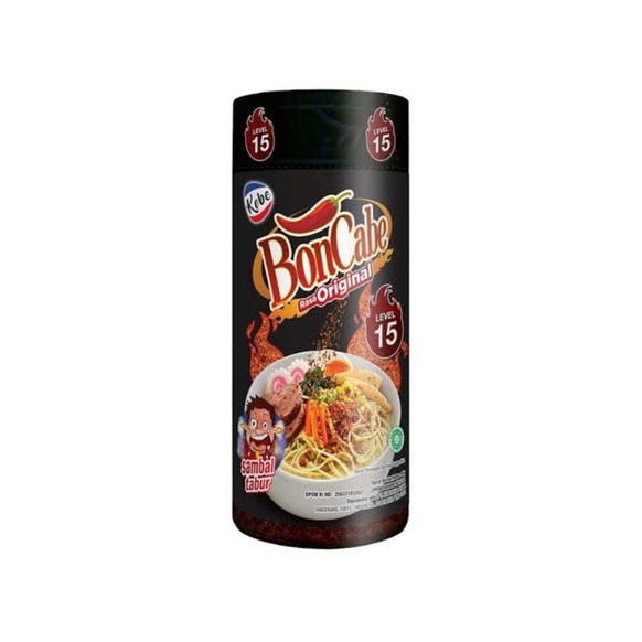 

Boncabe sambal tabur level 15
