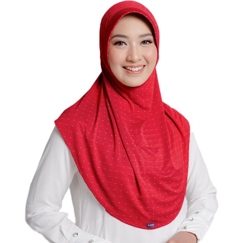 Bergo elzatta motif terbaru 2022 zaria sahara polka terbaru 2022 sahara polka pulkadot kerudung seru