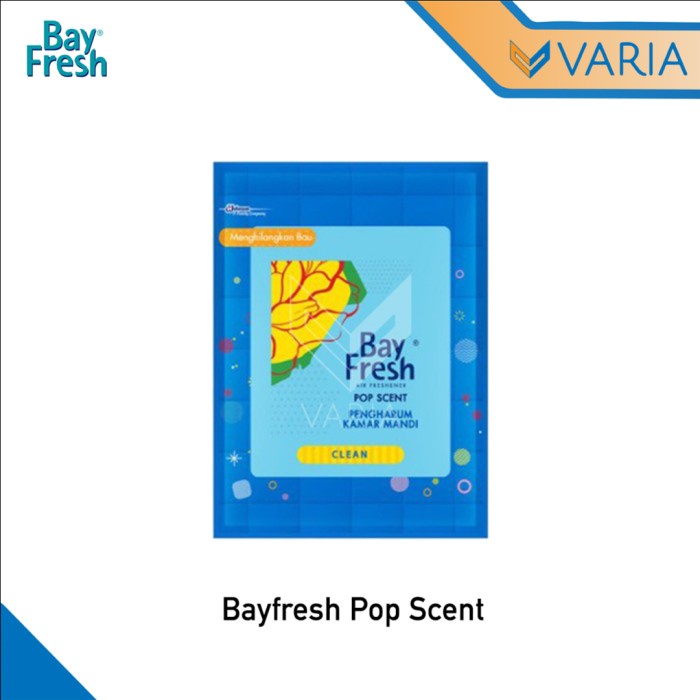 Bayfresh Pop Scent 10 gr Parfum Pengharum Ruangan Kamar Mandi