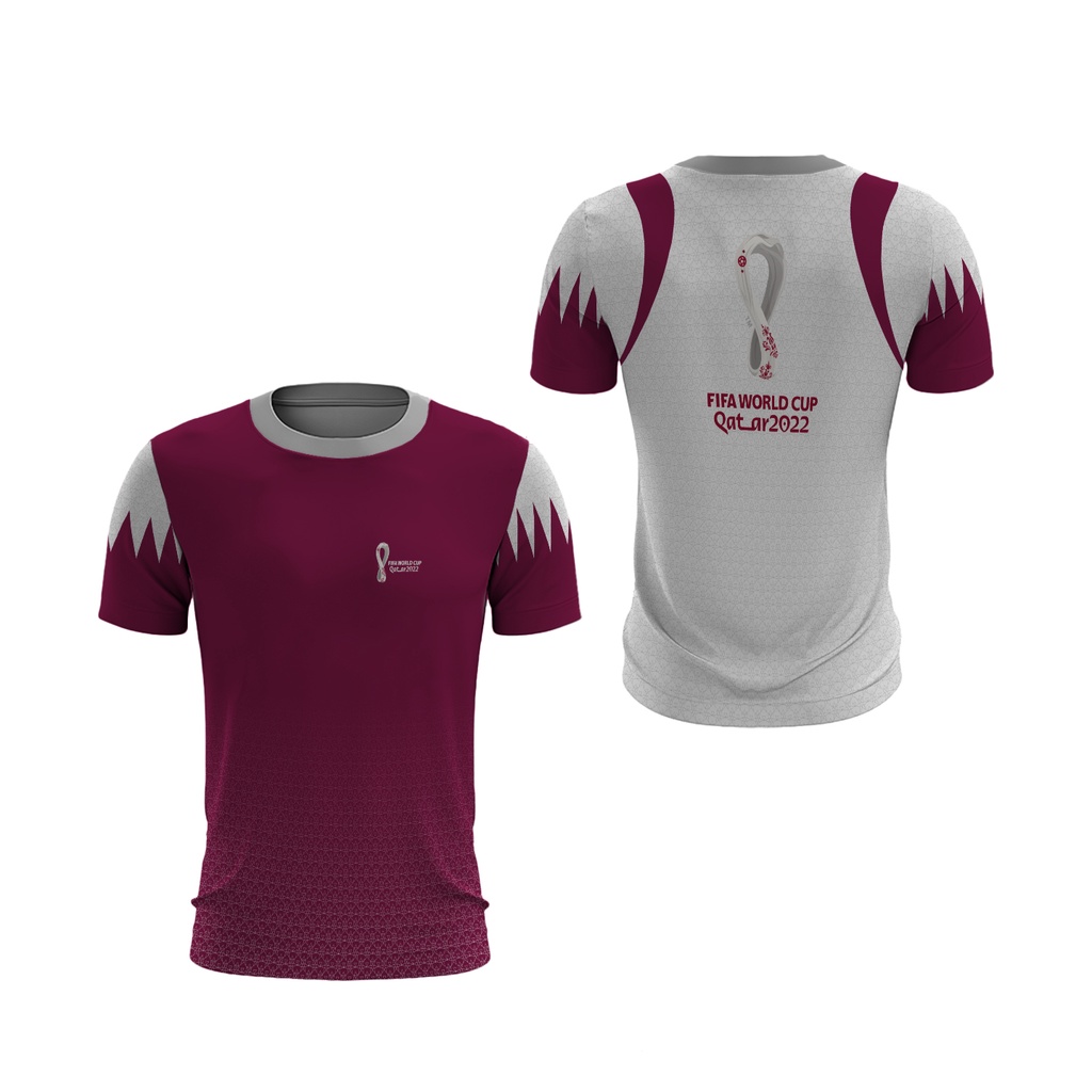 [Riashop] Jersey World Cup 2022 / Kaos World Cup O-Neck