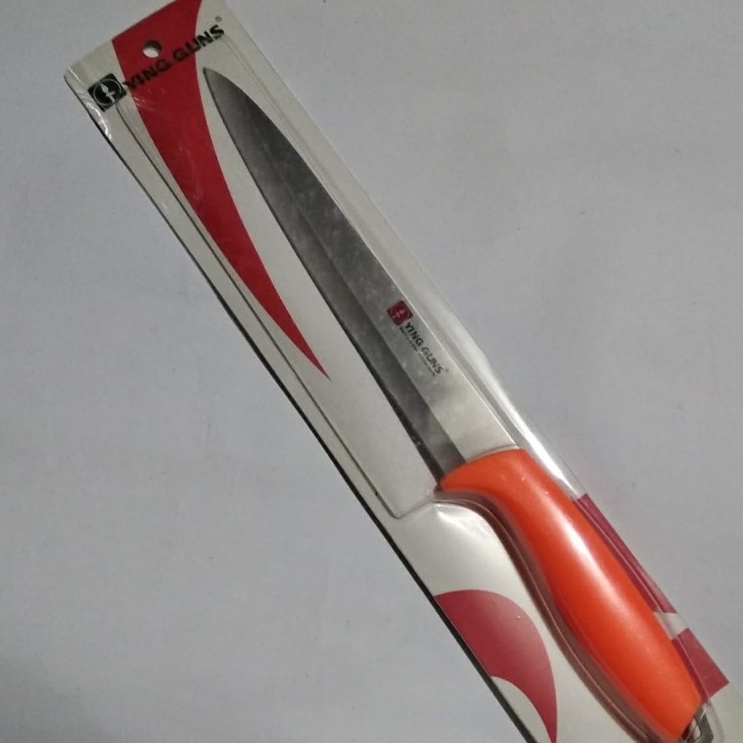 Pisau Dapur Ying Guns Yg30 Slim Hijau, Pisau Fillet, Pisau Masak Unik