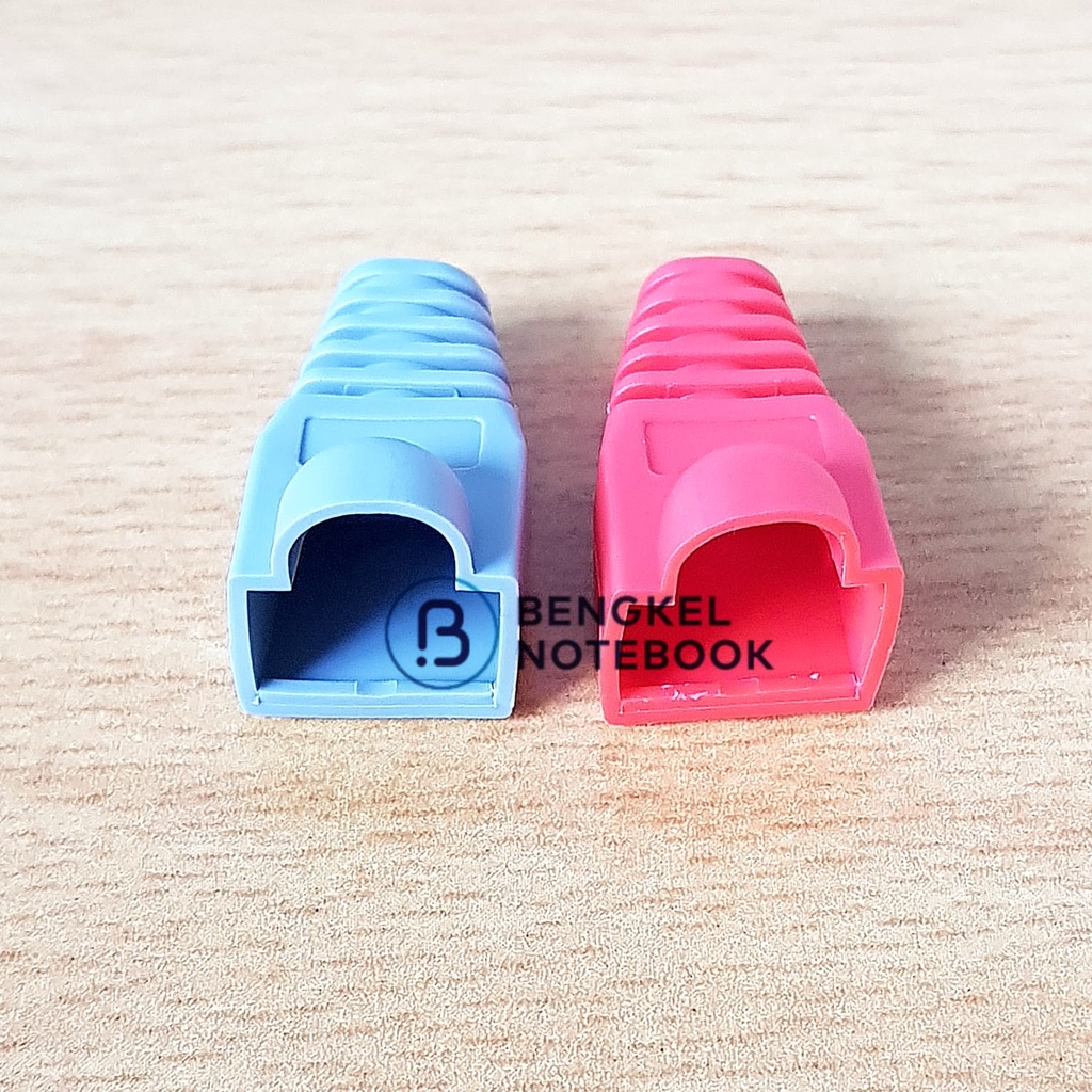 Cover Karet Pelindung Plug Boot Konektor RJ45 isi 50PCS