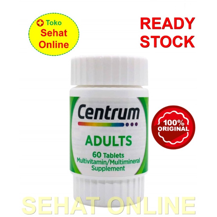 Centrum Adults Under 50 - 60 Tablets