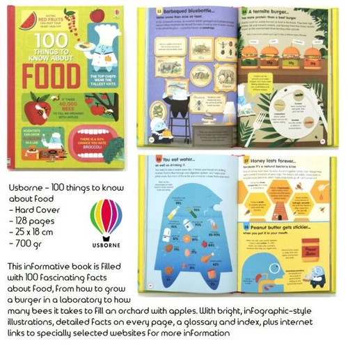 Usborne Book 100 things to know about Human Body Space Planet and more
