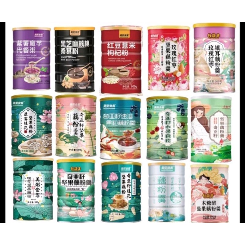 

Lotus Root Powder, Bubuk Akar Teratai Kaleng