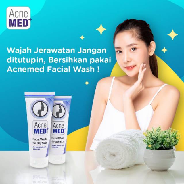 ACNE MED FACIAL WASH FOR OILY SKIN 50g