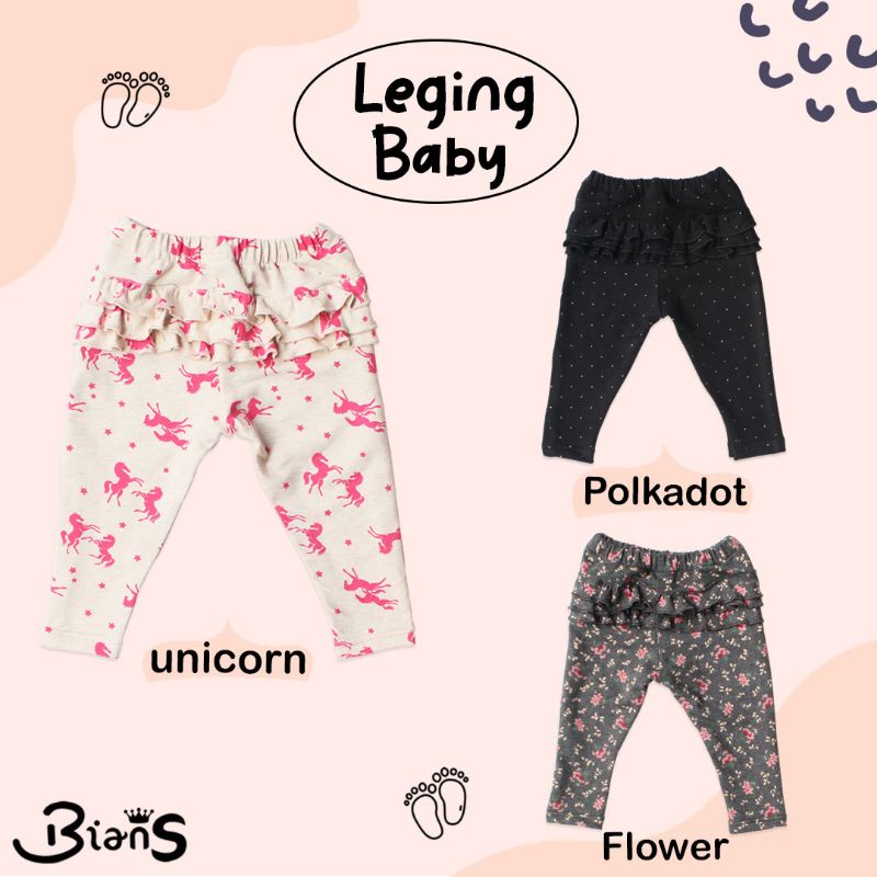 LEGGING BAYI BIANS Kriwil legging bayi perempuan legging baby celana bayi legging anak perempuan leg