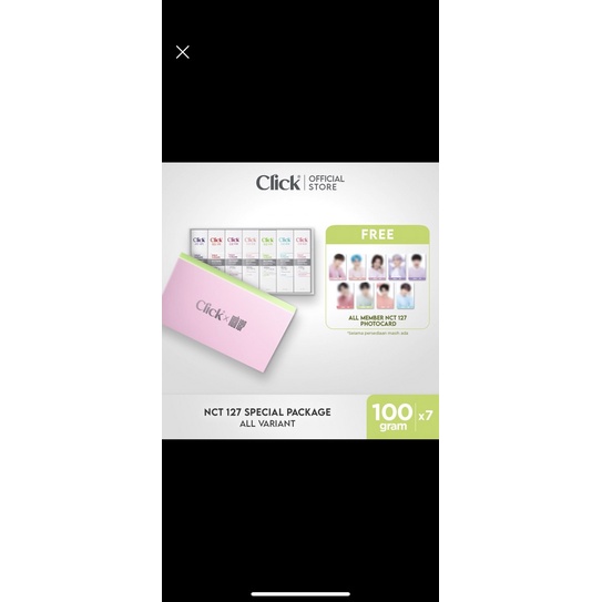 nct 127 x click odol