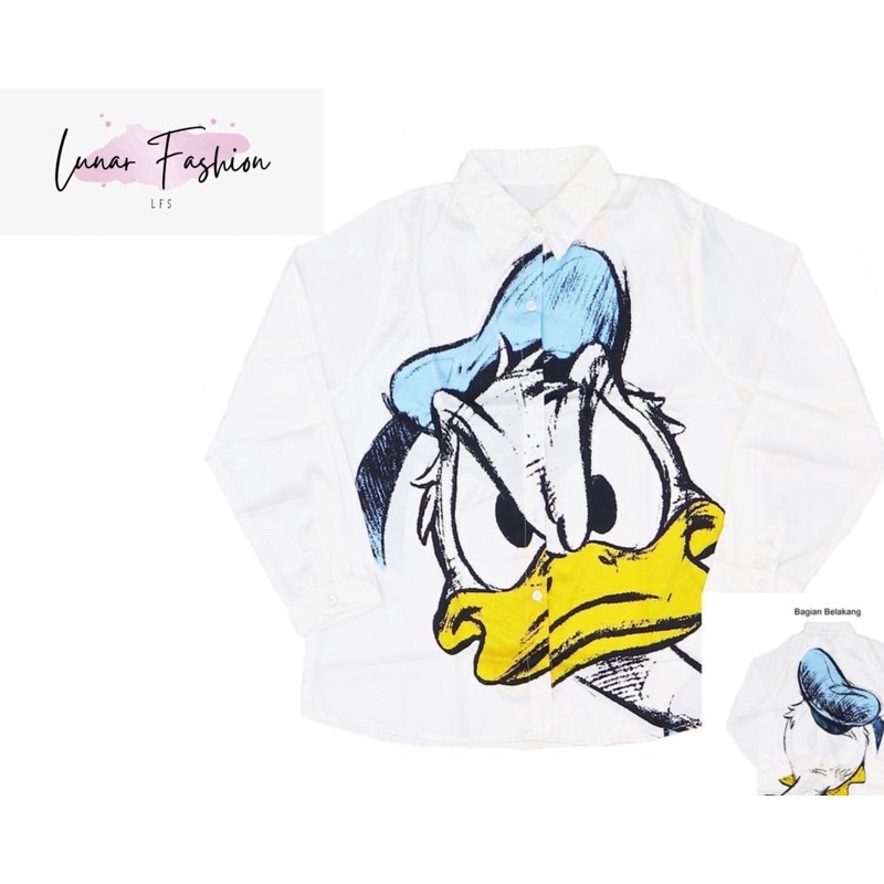 Kemeja Donald Duck BKK Import Karakter